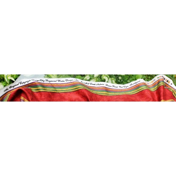 BTY Raymond Waites Designs Mill Creek Fabric Crockery Stripe Scotchgard Protect - Picture 5 of 10